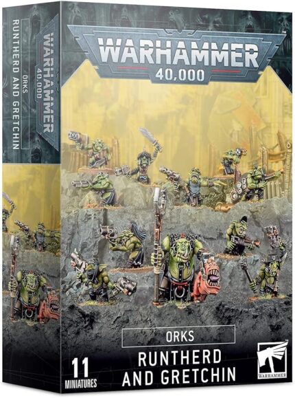 Warhammer 40,000 - Orks: Runtherd and Gretchin - Games workshop