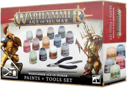Warhammer Age of Sigmar Paint & Tool Set
