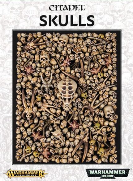 Games Workshop Citadel Skulls 340 Plastic Skulls Model Building Craft Kit